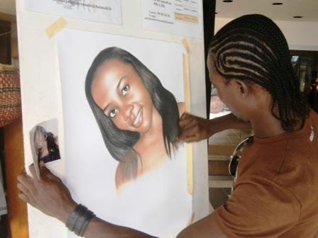 Article : Youan Bi : l&rsquo;artiste portraitiste des h&ocirc;tels de luxe